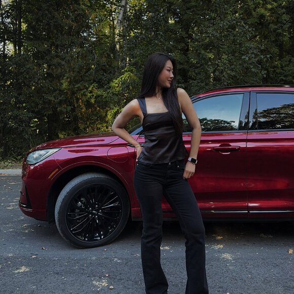 Mango Black Straight Leg Jeans - Picture 2 of 2